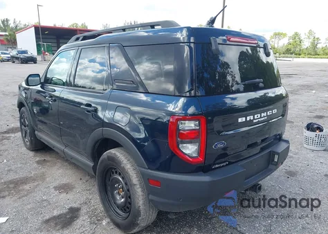 2022 Ford Bronco Sport Outer Banks из США, поврежденный, VIN 3FMCR9C63NRD95463